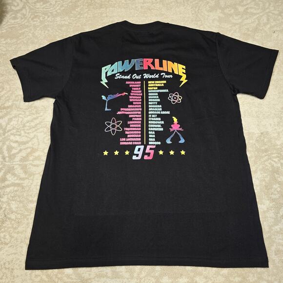 Powerline Stand Out World Tour '95 Goofy Movie T-SHIRT- Men's Large - Picture 2 of 7